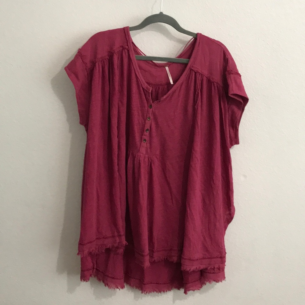 Free People Berry Tunic